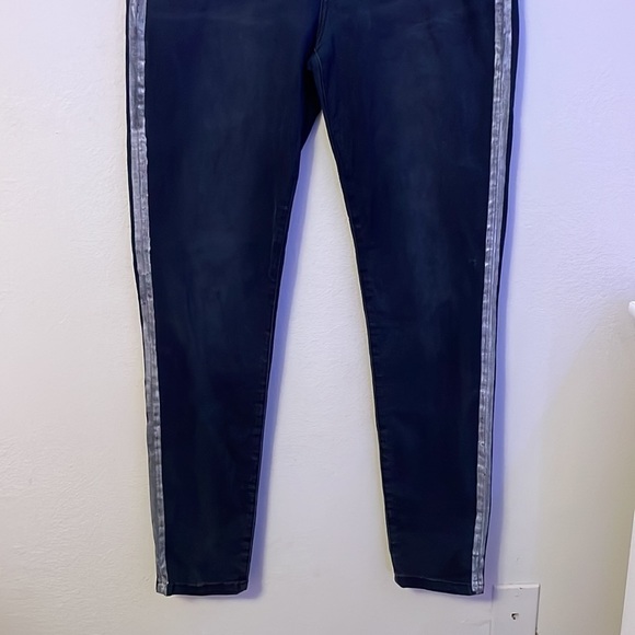 Numero Women’s Tuxedo Strip Skinny Jeans Size 31 - Picture 7 of 8